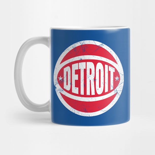 Detroit Retro Ball - Blue by KFig21